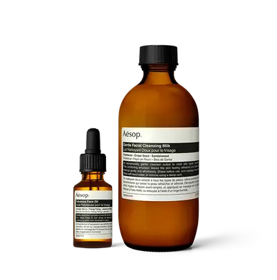 How to use Gentle Facial Cleansing Milk & Fabulous Facial Oil