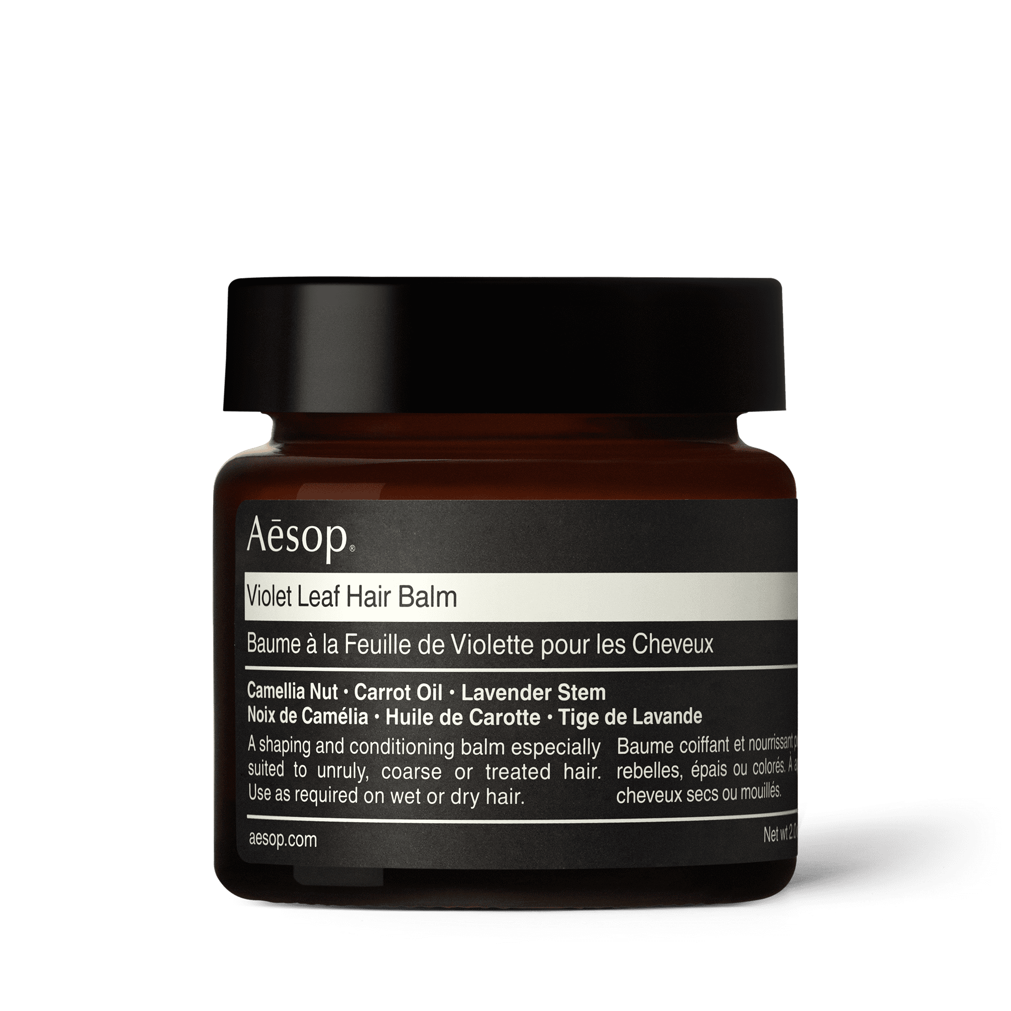 Aesop Unisex Green/Lavender Violet Leaf Hair Balm 60Ml - Refreshes & Tames - With Nut Oil Extracts & Softening Butters - Luxurious Look - Image 4
